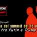 In vista del summit del 15 agosto, tra Putin e Trump.