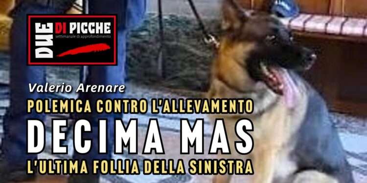 Polemica contro l'allevamento Decima Mas: l'ultima follia della sinistra