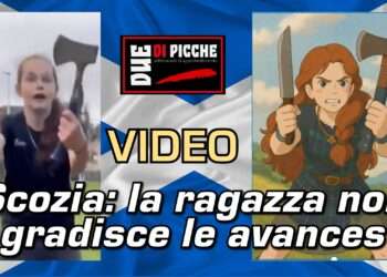 Scozia: la ragazza non gradisce le avances