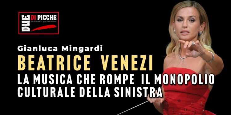 Beatrice Venezi, la musica che rompe il monopolio culturale della sinistra