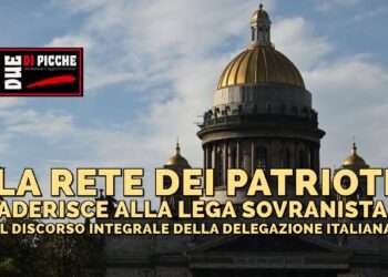 La Rete dei Patrioti aderisce alla Lega Sovranista