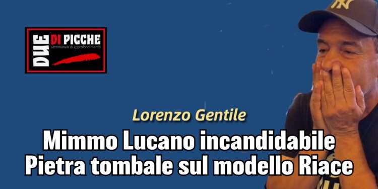 Mimmo Lucano incandidabile. Pietra tombale sul modello Riace