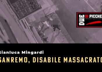 Sanremo, disabile massacrato