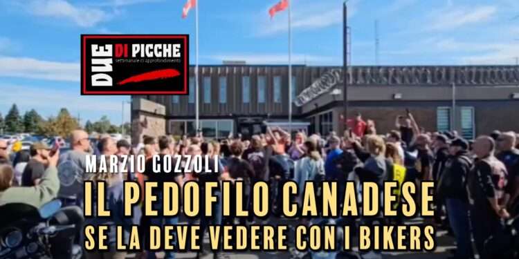 VIDEO: il pedofilo canadese se la deve vedere con i bikers