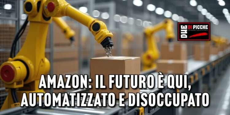 Amazon: il futuro è qui, automatizzato e disoccupato