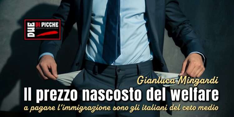 Il prezzo nascosto del welfare: a pagare l’immigrazione sono gli italiani del ceto medio