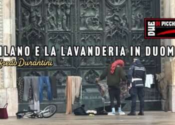 Milano e la lavanderia in Duomo
