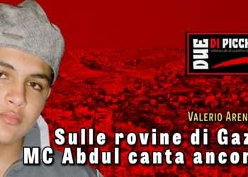 Sulle rovine di Gaza MC Abdul canta ancora