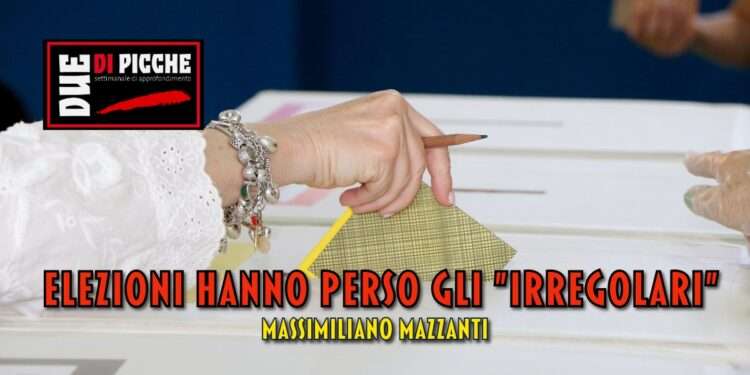 Elezioni, hanno perso gli "irregolari"