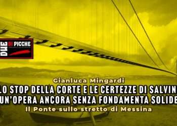 Lo stop della Corte e le certezze di Salvini: un’opera ancora senza fondamenta solide