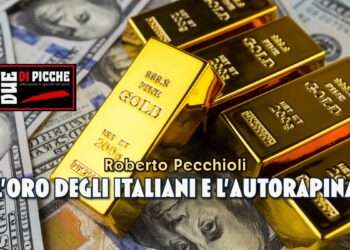 L’oro degli italiani e l’autorapina