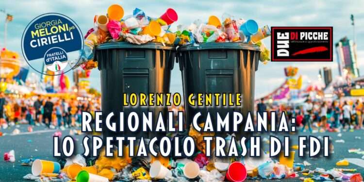 Regionali Campania: lo spettacolo trash di FDI