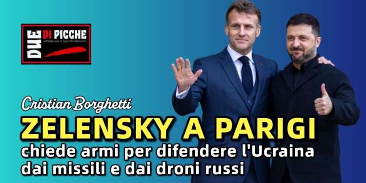 Zelensky a Parigi