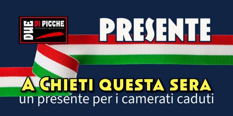 A Chieti questa sera