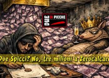 Due Spicci? No, tre milioni a Zerocalcare
