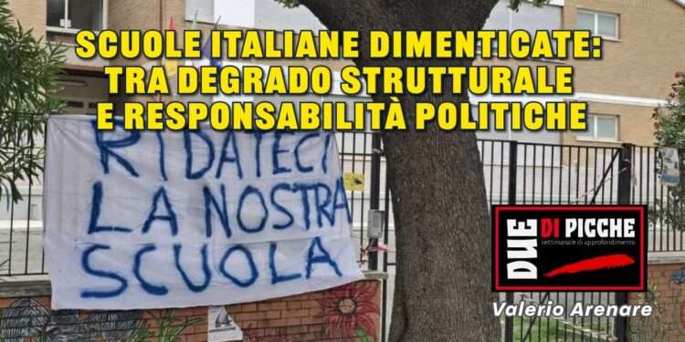 Scuole italiane dimenticate: tra degrado strutturale e responsabilità politiche