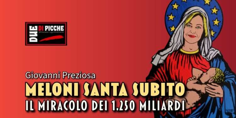meloni santa subito