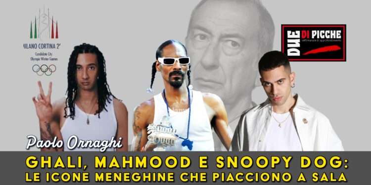 Ghali, Mahmood e Snoopy Dog: le icone meneghine che piacciono a Sala