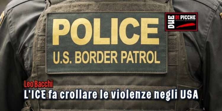 L'ICE fa crollare le violenze negli USA