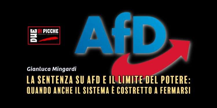 La sentenza su AFD