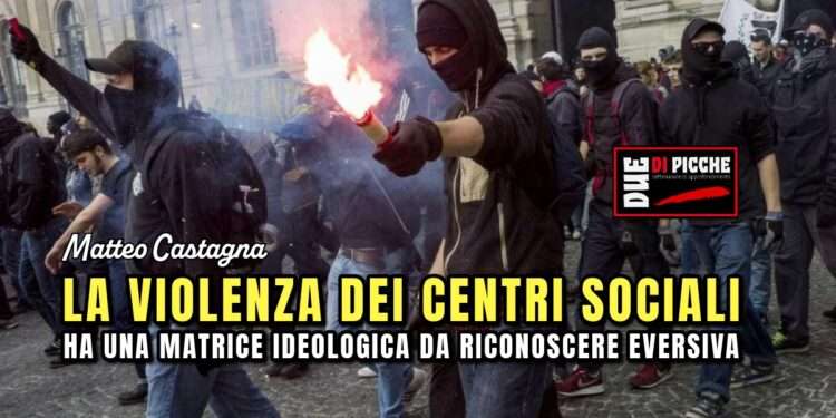 La violenza dei centri socia