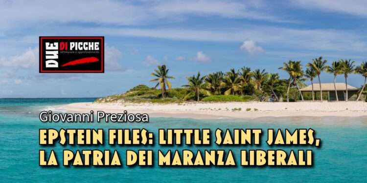 Little Saint James: La patria dei maranza liberali