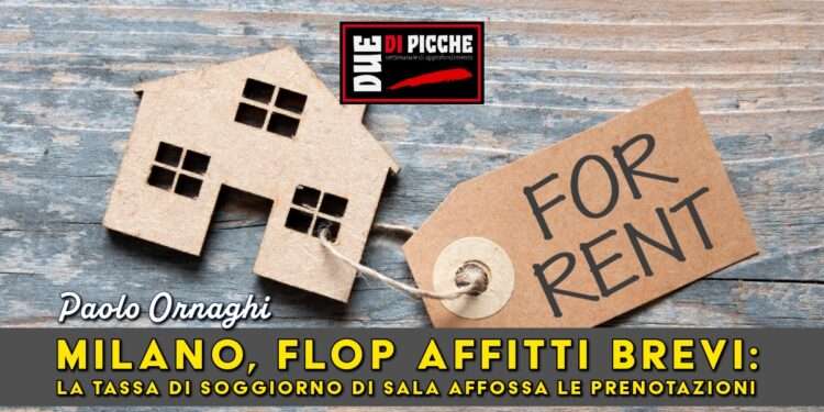 Milano, flop affitti brevi: la tassa di soggiorno di Sala affossa le prenotazioni