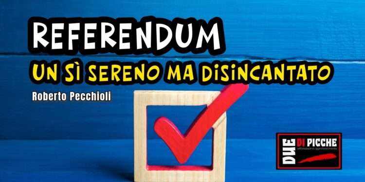 Referendum. Un Sì sereno ma disincantato