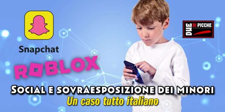 Social e sovraesposizione dei minori: Un caso tutto italiano
