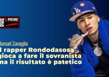 il rapper Rondodasosa