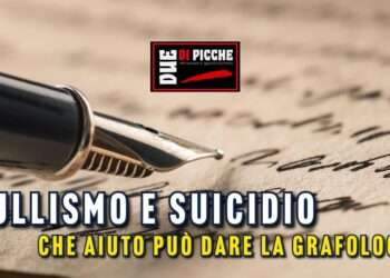 Bullismo e suicidio, che aiuto può dare la grafologia