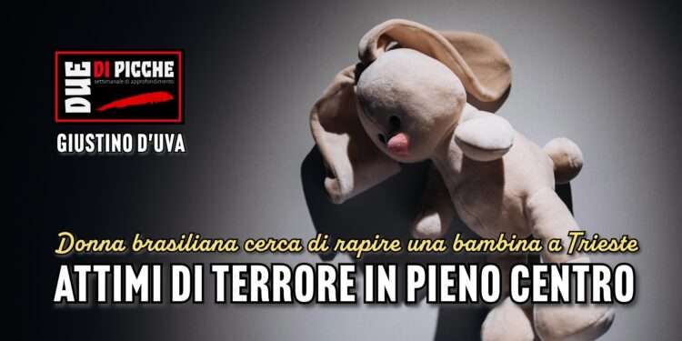 Donna brasiliana cerca di rapire una bambina a Trieste: attimi di terrore in pieno centro