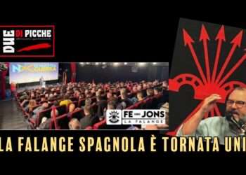 La Falange spagnola è tornata unita