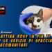 La gattina Rosy in fin di vita dopo le sevizie di spacciatori extracomunitari