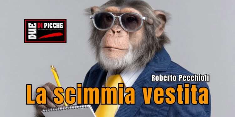 La scimmia vestita