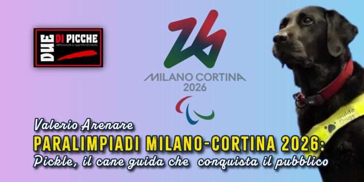 Paralimpiadi Milano-Cortina 2026: Pickle, il cane guida che conquista il pubblico
