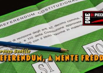 Referendum, a mente fredda