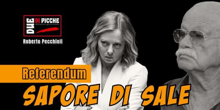 Referendum. Sapore di sale