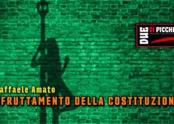 SFRUTTAMENTO DELLA COSTITUZIONE