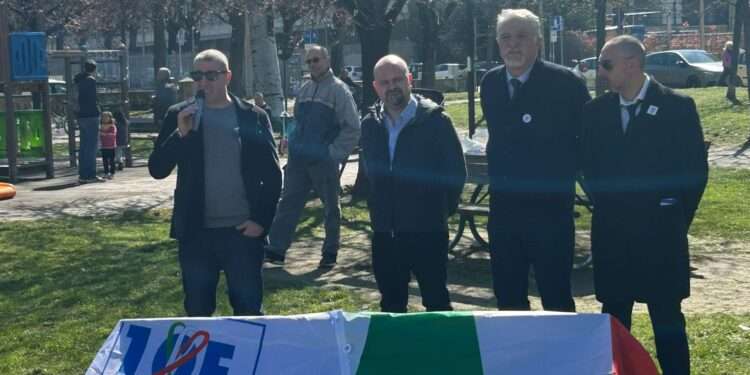 Bologna, panchina tricolore in ricordo di Norma Cossetto