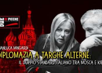 Diplomazia a targhe alterne: il doppio standard italiano tra Mosca e Kiev