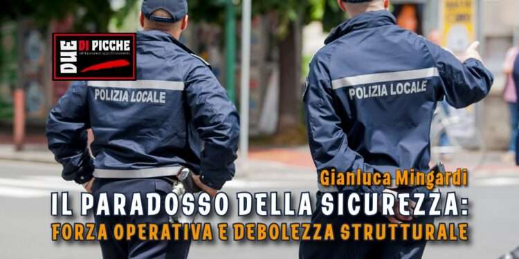 Il paradosso della sicurezza: forza operativa e debolezza strutturale