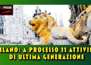 Milano: a processo 11 attivisti di Ultima Generazione