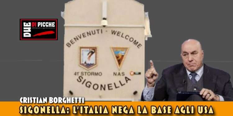 Sigonella: l'Italia nega la base agli USA