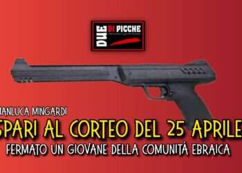 Spari al corteo del 25 aprile. Fermato un giovane della comunità ebraica.