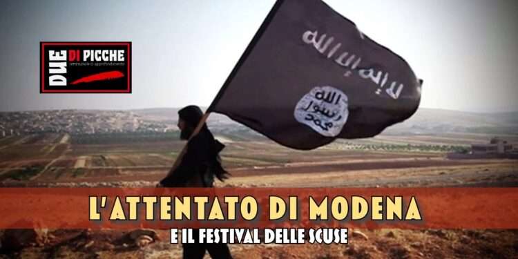 L’attentato di Modena e il festival delle scuse