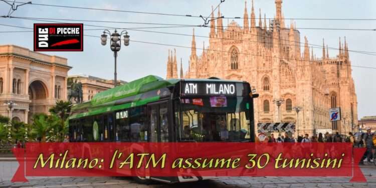 Milano: l'ATM assume 30 tunisini