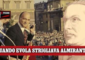 Quando Evola strigliava Almirante