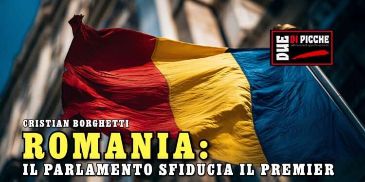 Romania: il parlamento sfiducia il premier