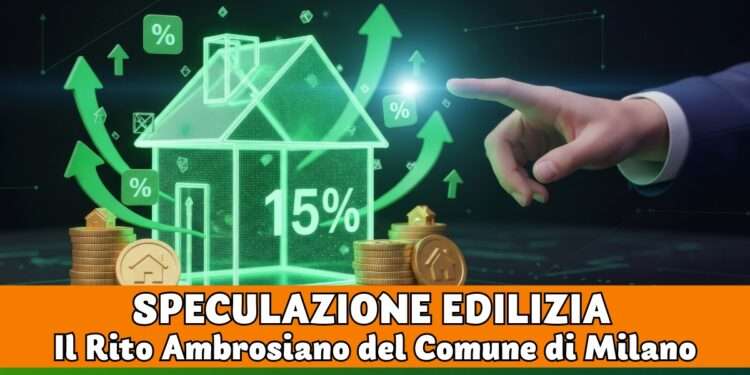 Speculazione edilizia: Il Rito Ambrosiano del Comune di Milano